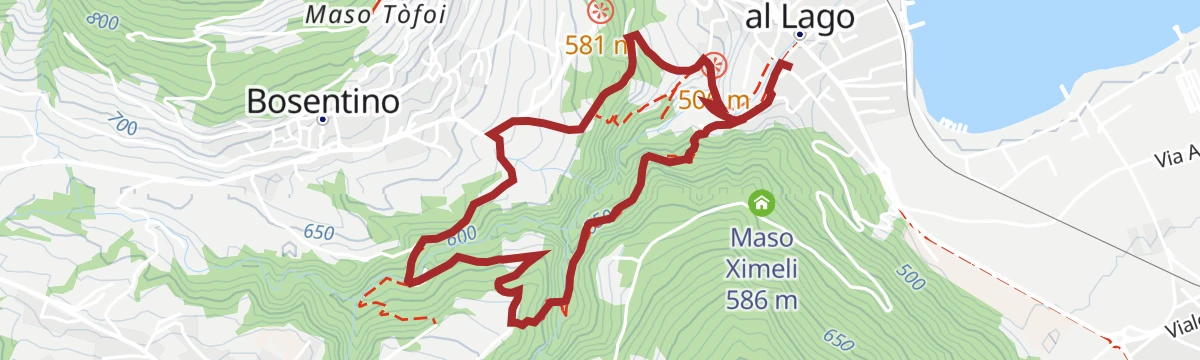 Route map: Walk - The Miners' route
